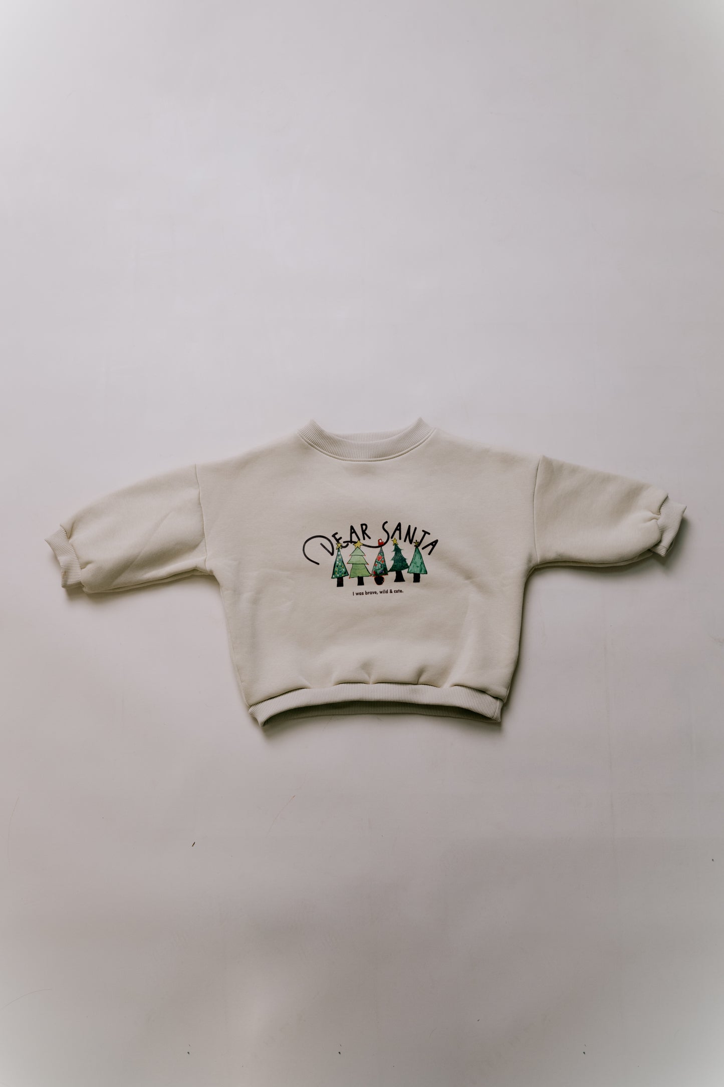KIDS DEAR SANTA SWEATSHIRT