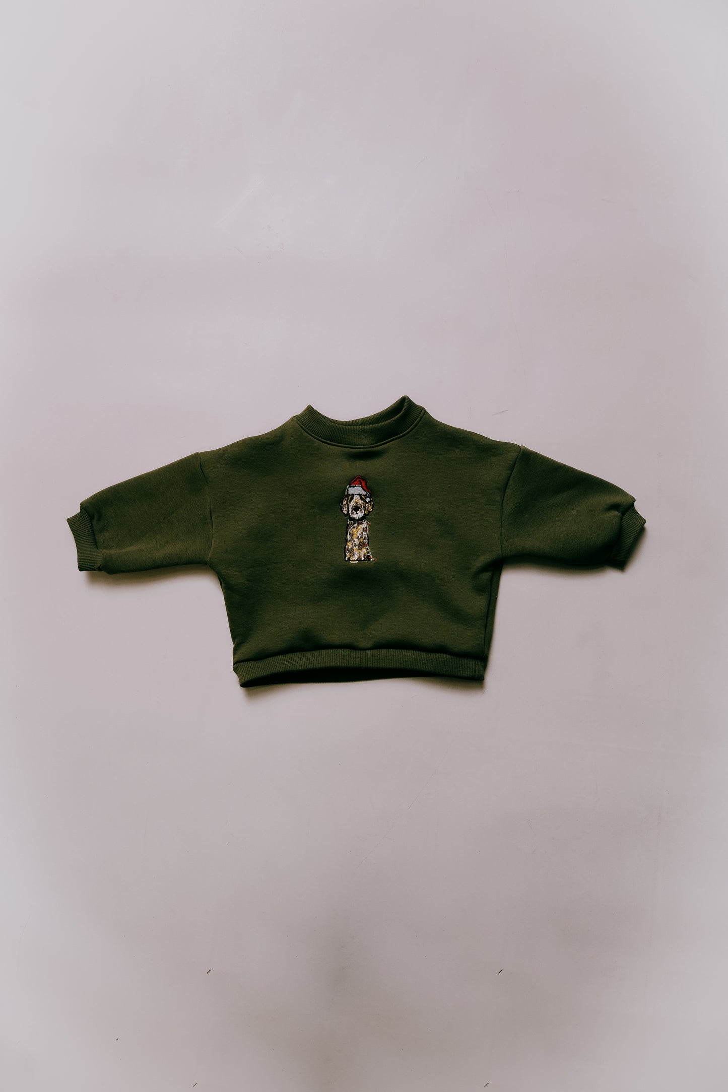 KIDS CHRISTMAS PUPPY SWEATSHIRT