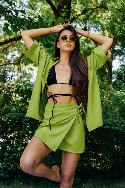 GREEN SKIRT