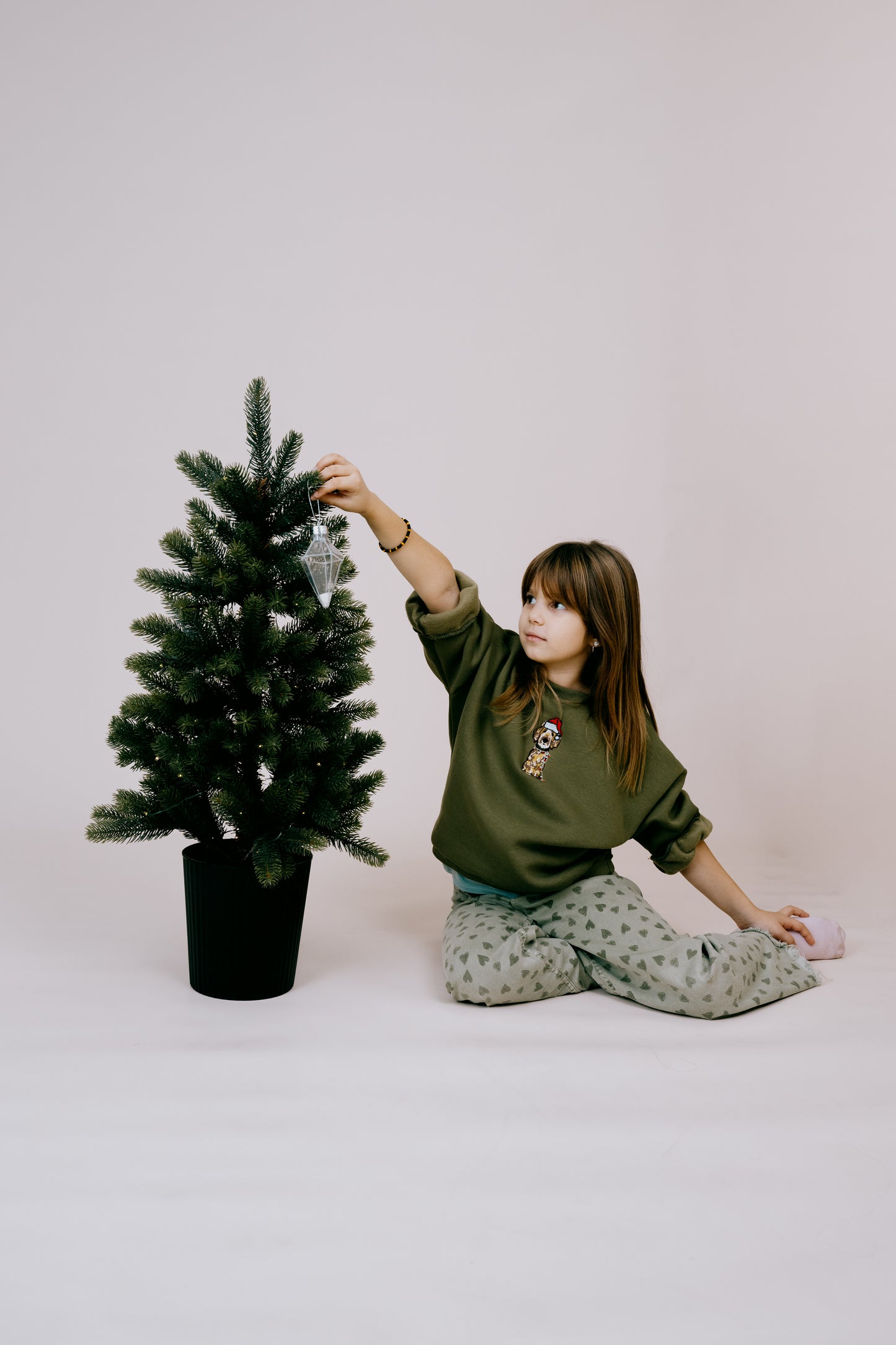 KIDS CHRISTMAS PUPPY SWEATSHIRT