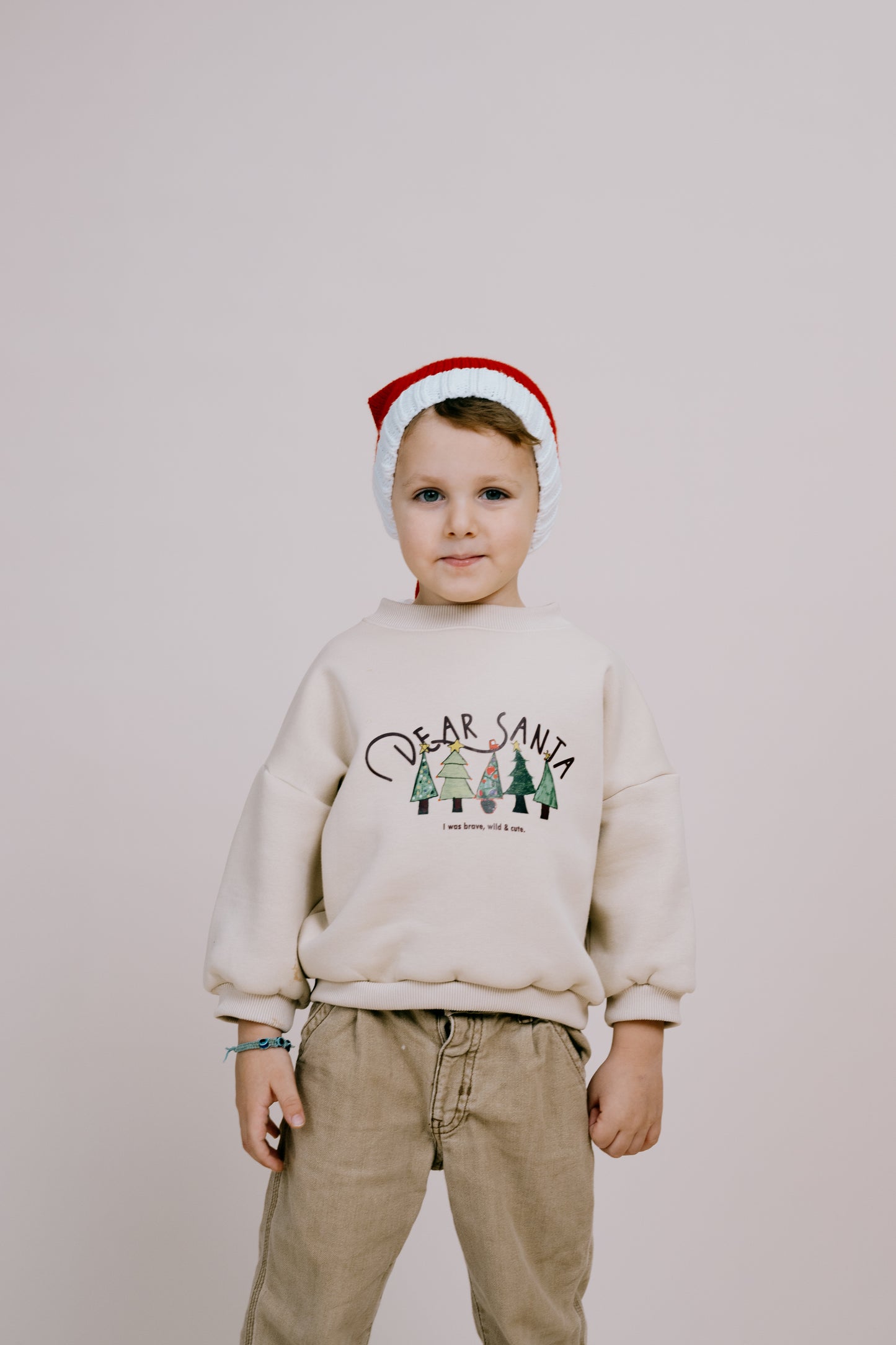 KIDS DEAR SANTA SWEATSHIRT