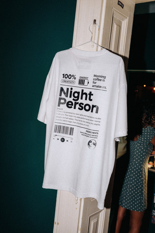 NIGHT PERSON T-SHIRT
