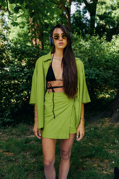 GREEN SKIRT