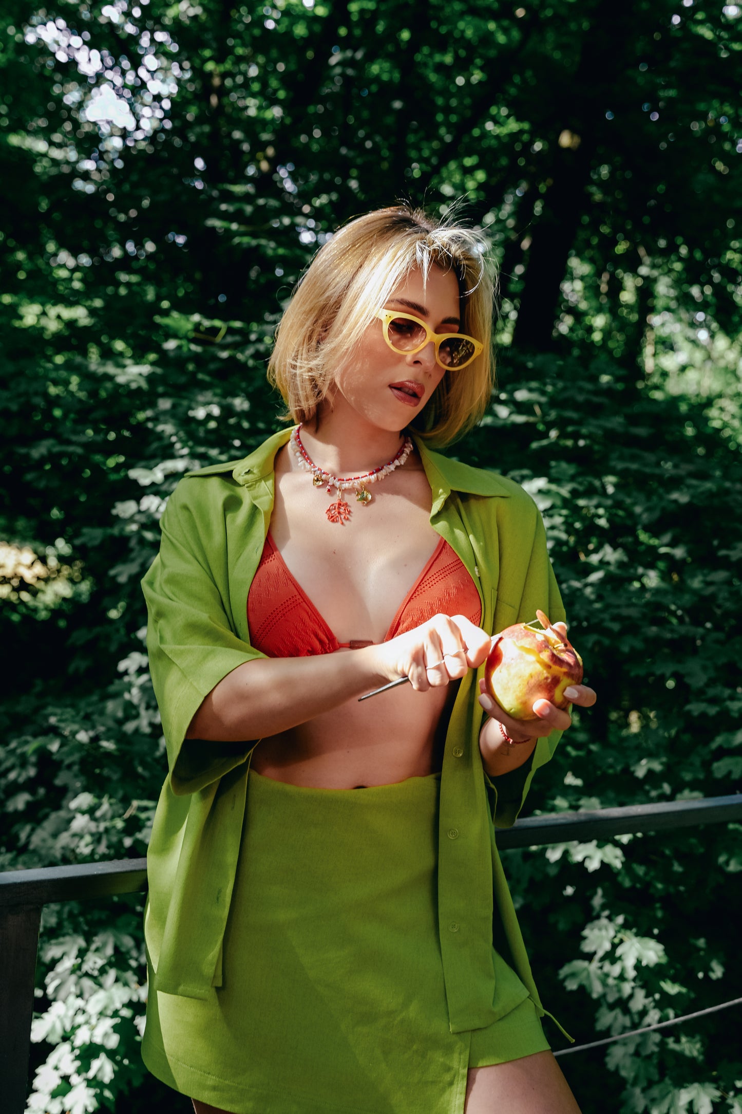 GREEN SHIRT