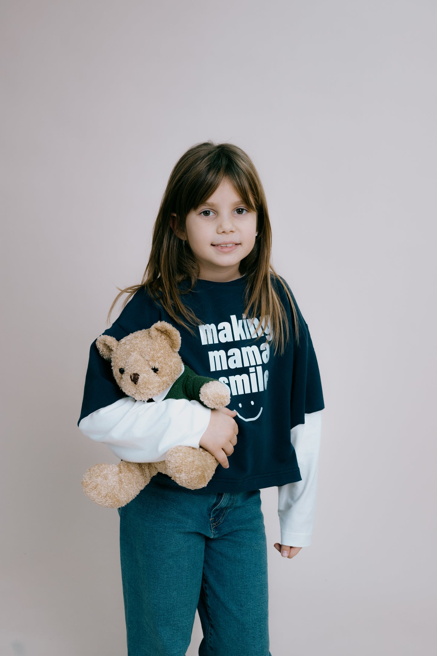 KIDS SWEATSHIRT MAKING MAMA SMILE