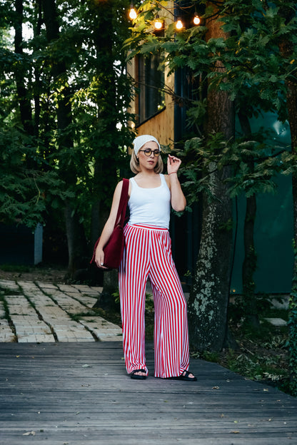 STRIPED PANTS