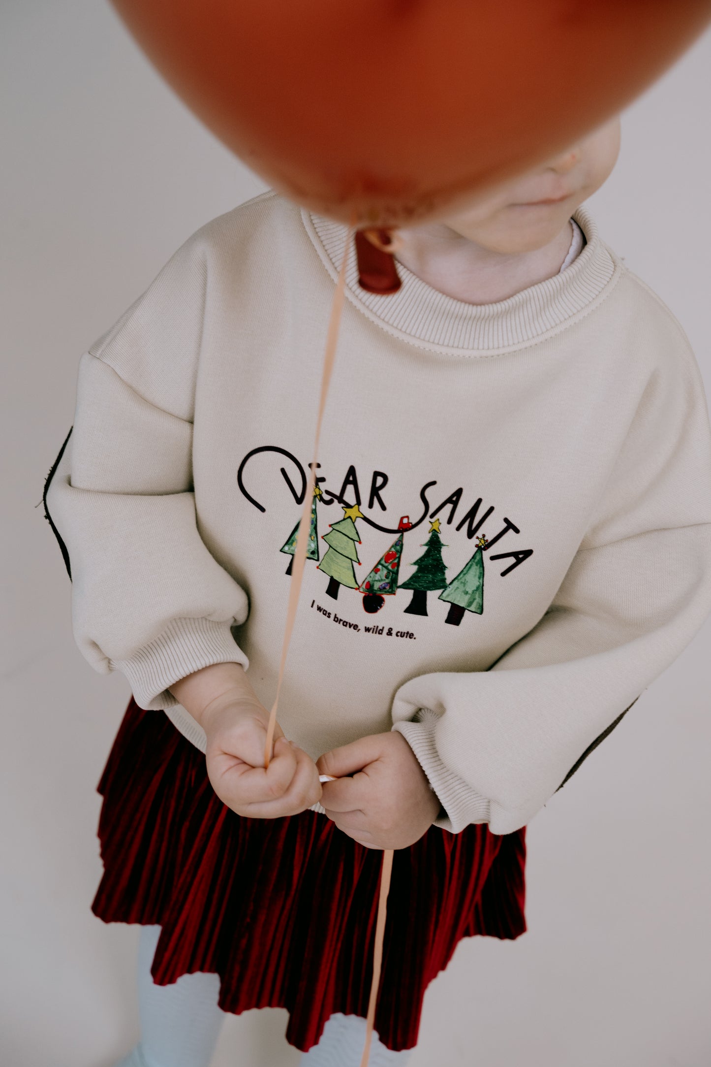 KIDS DEAR SANTA SWEATSHIRT