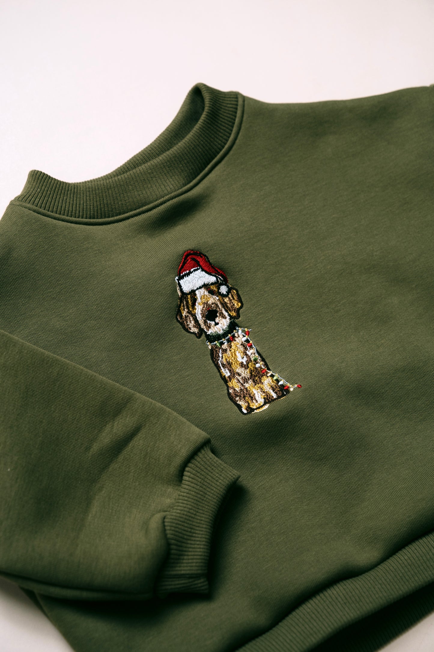 KIDS CHRISTMAS PUPPY SWEATSHIRT