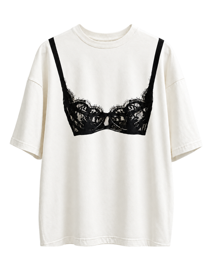 BRA T-SHIRT — transparent