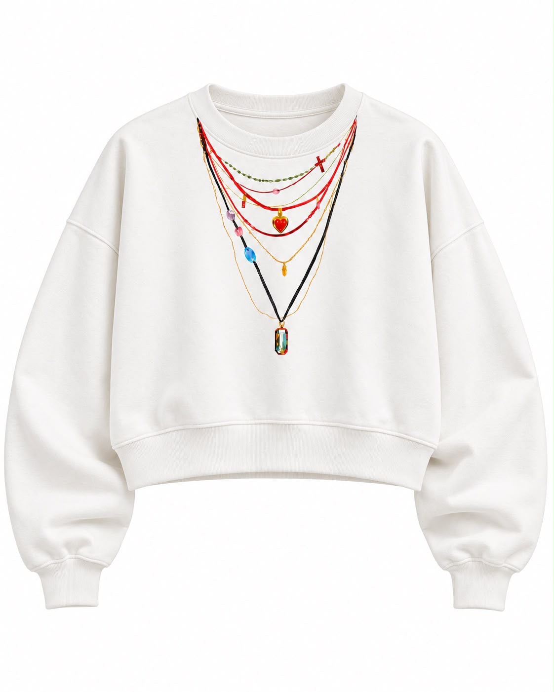 DELLGARDO necklaces sweatshirt