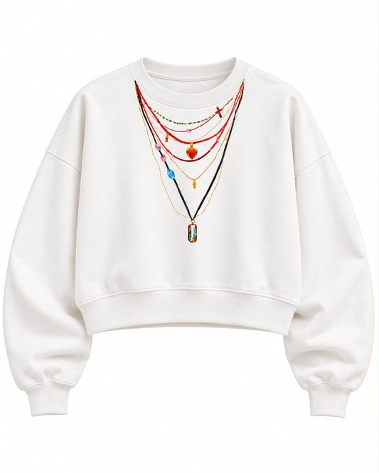 DELLGARDO necklaces sweatshirt