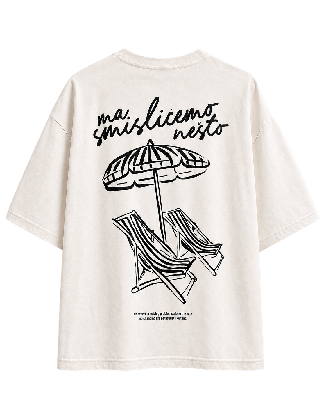 MA SMISLIĆEMO NEŠTO T-SHIRT — transparent