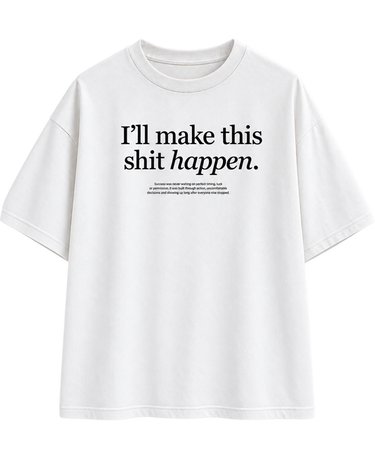 NO PLAN B T-SHIRT — transparent