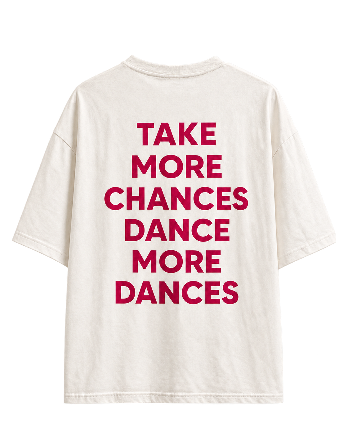TAKE MORE CHANCES T-SHIRT — transparent