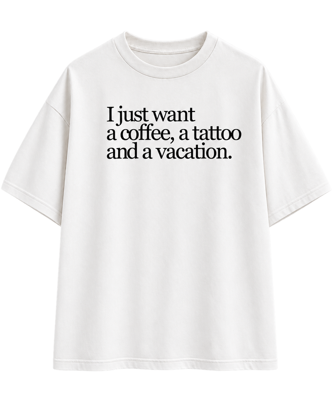 WISHES T-SHIRT — transparent