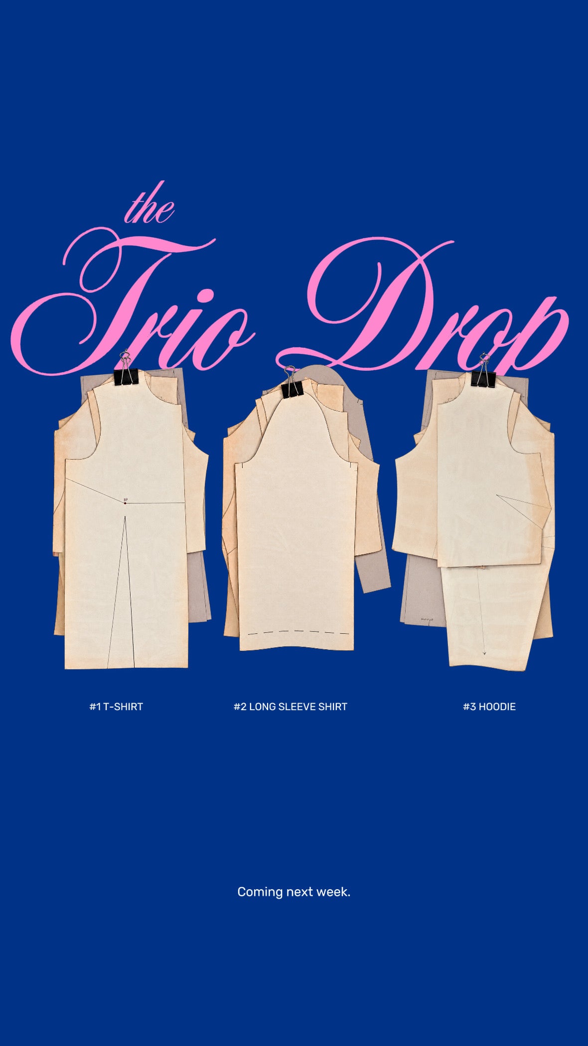 Trio Drop — coming next week